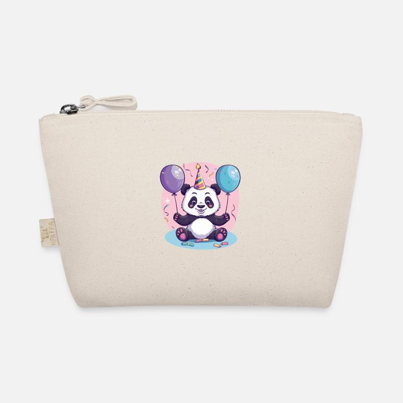 Panda Anniversaire Bande Dessinée Trousse biologique