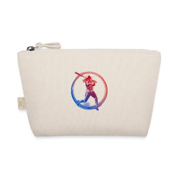 Silhouette de baseball coloré - Trousse biologique - nature - Devant