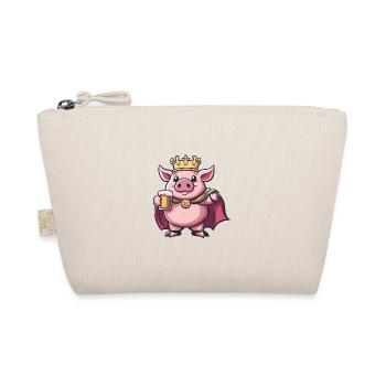 Pork Beer Funny - Organic Pouch - nature - Front