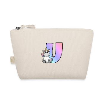 Licorne Lettre U - Trousse biologique - nature - Devant
