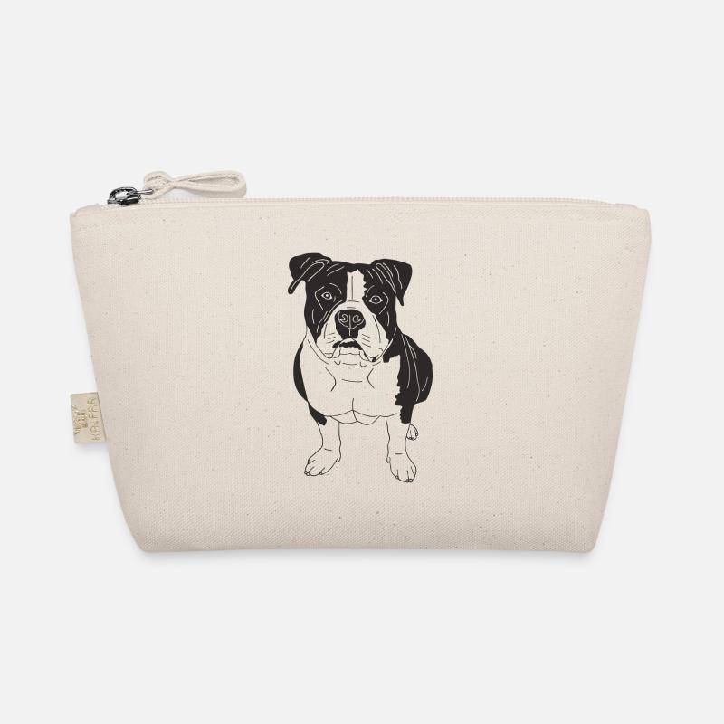 American Bully XL - Bio-Täschchen - Natur
