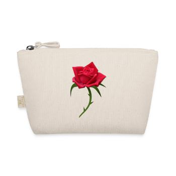 Rose red rose red roses - Organic Pouch - nature - Front