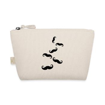 Moustache symbol - Organic Pouch - nature - Front