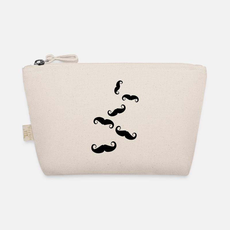 Moustache symbol Organic Pouch