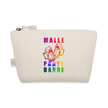 Malle Party Bande Bier - Bio-Täschchen - Natur - Vorne
