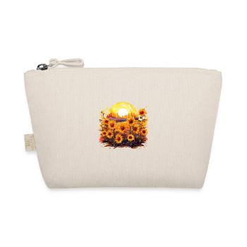Sonnenblume Floral Blühen Sommer Natur für einen - Bio-Täschchen - Natur - Vorne