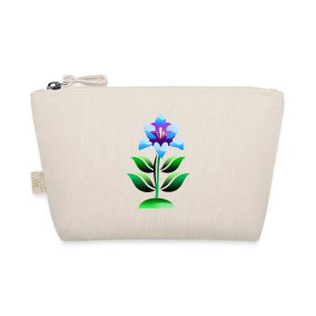 Fleur pourpre et bleue - Trousse biologique - nature - Devant