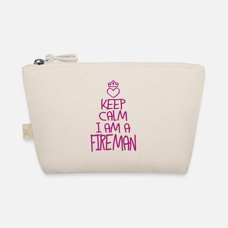 Gardez calme Pompier Cool Cadeau Pompiers Trousse biologique