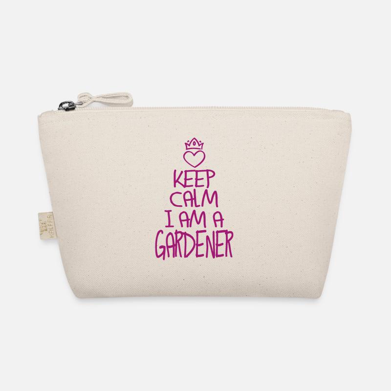 Keep Calm Gardener cool Gärtner Geschenk Bio-Täschchen