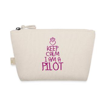 Gardez calmain Pilote cadeau de pilote cool - Trousse biologique - nature - Devant