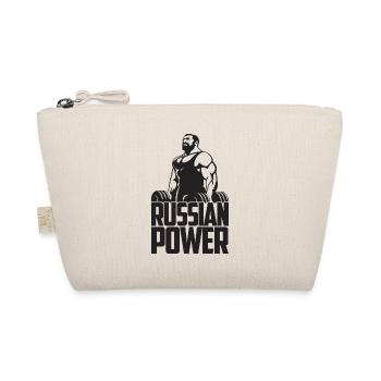 Russian Power Gym Fitness Russie Russe - Trousse biologique - nature - Devant