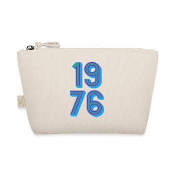 1976 Year of birth | Colors changeable - Organic Pouch - nature - Front