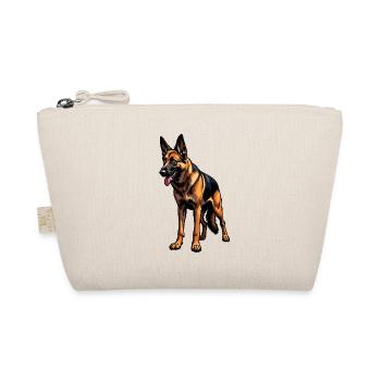 Deutscher Schäferhund German Shepherd dog Owczarek - Bio-Täschchen - Natur - Vorne