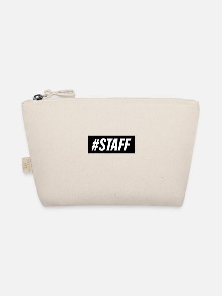 Staff Mitglied - Bio-Täschchen - Natur - Vorne