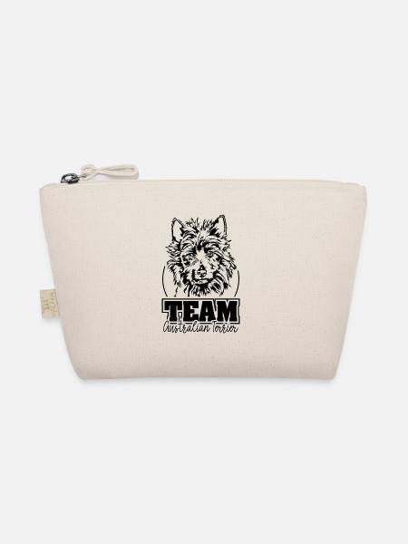 TEAM AUSTRALIAN TERRIER Dogs Dog Sport Wilsigns - Organic Pouch - nature - Front