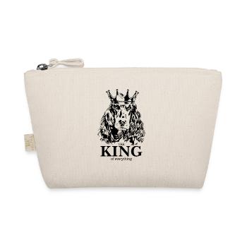 COCKER SPANIEL King Dog Saying Dogs Wilsigns - Organic Pouch - nature - Front