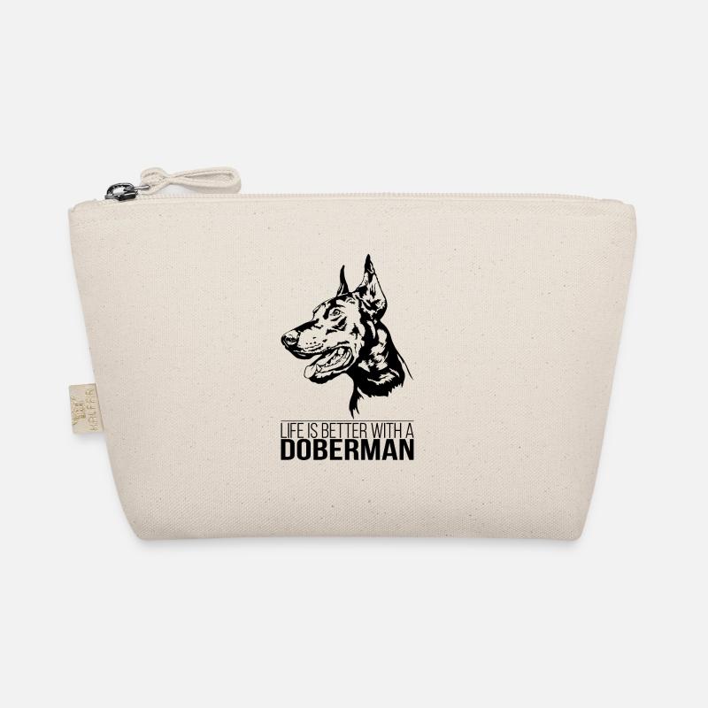 Doberman life is better Hunde Wilsigns Bio-Täschchen