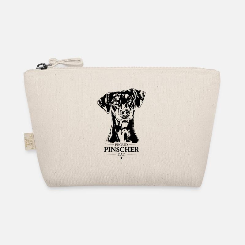 Pinscher Dad Hunde Hund Wilsigns Bio-Täschchen