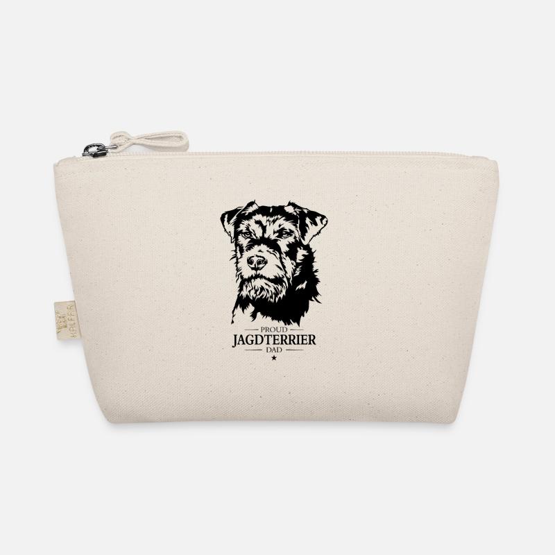 Jagdterrier Dad Hunde Hund Jagdhunde Wilsigns Bio-Täschchen