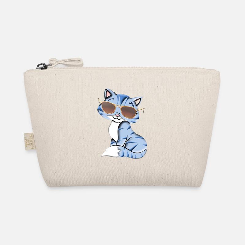 coole Katze Bio-Täschchen