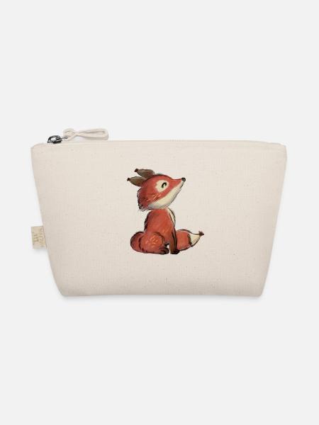 Kleiner Fuchs - Bio-Täschchen - Natur - Vorne