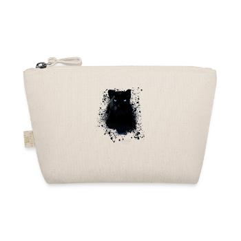 panthère noire, panthère, chat, emo, punk, graffiti - Trousse biologique - nature - Devant