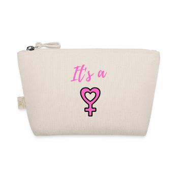 Annonce de bébé - Filles - Grossesse - Trousse biologique - nature - Devant