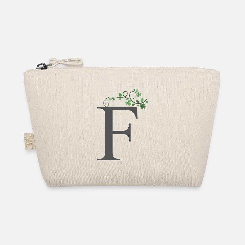 F with Shamrocks Organic Pouch