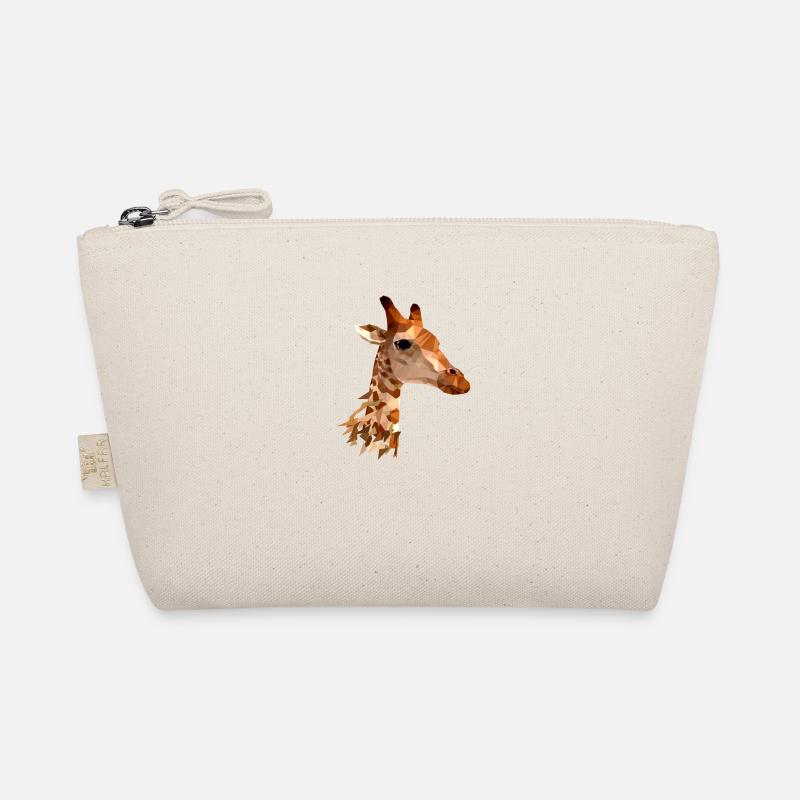 Giraffe - Organic Pouch - nature