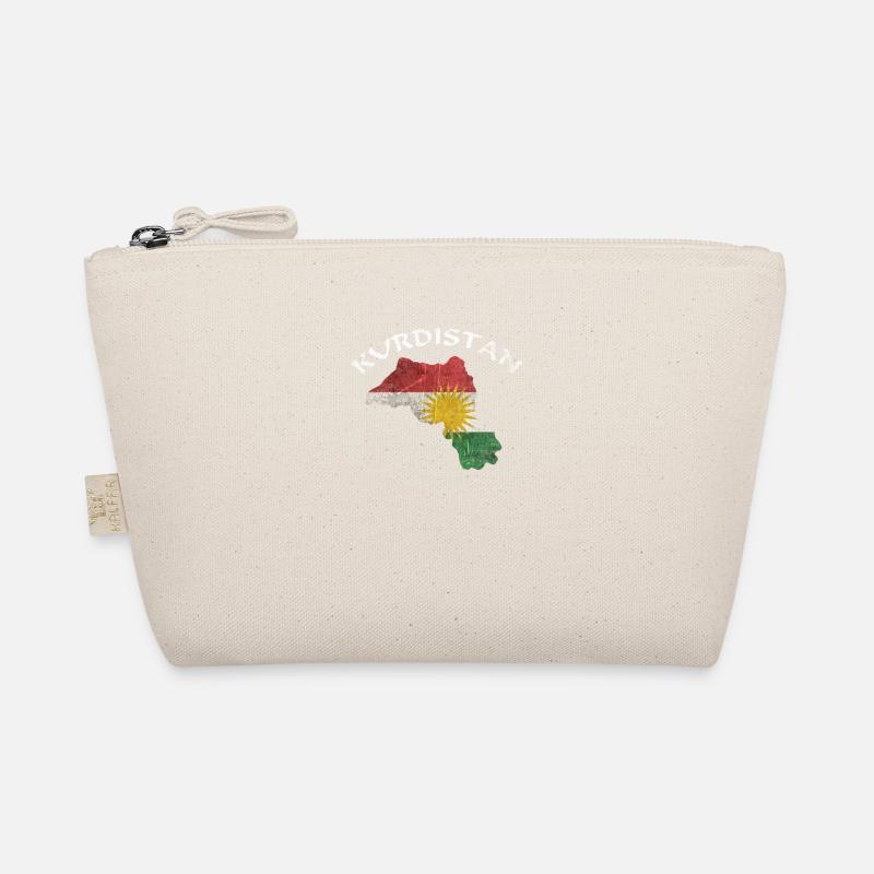 Cadeau kurde drapeau kurde Trousse biologique