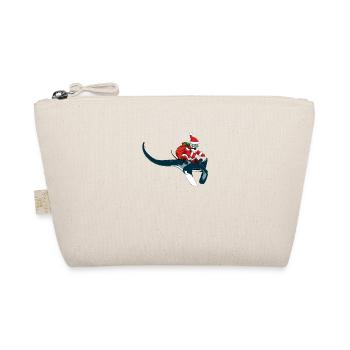 Christmas Manta Ray Xmas Diving Gift Idea - Organic Pouch - nature - Front