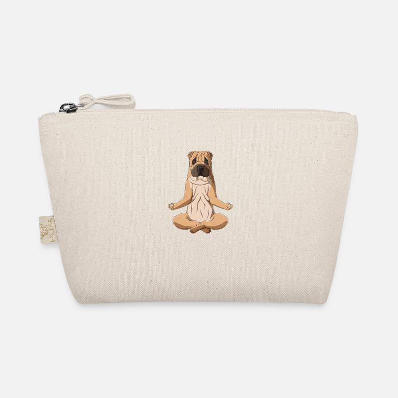 Yoga Shar Pei Dog Organic Pouch