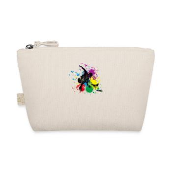 Splash Disc Golf gift for Disc Golf Player - Organic Pouch - nature - Front