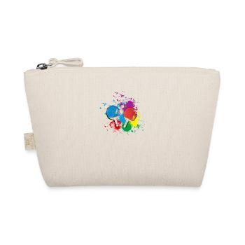 Tischtennis Geschenk für Tischtennis Spieler - Bio-Täschchen - Natur - Vorne