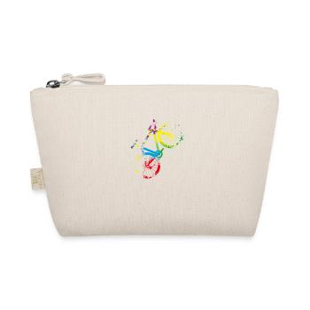 Bicycle Gift for Biker - Organic Pouch - nature - Front