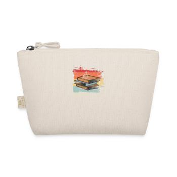 Retro Book - Organic Pouch - nature - Front
