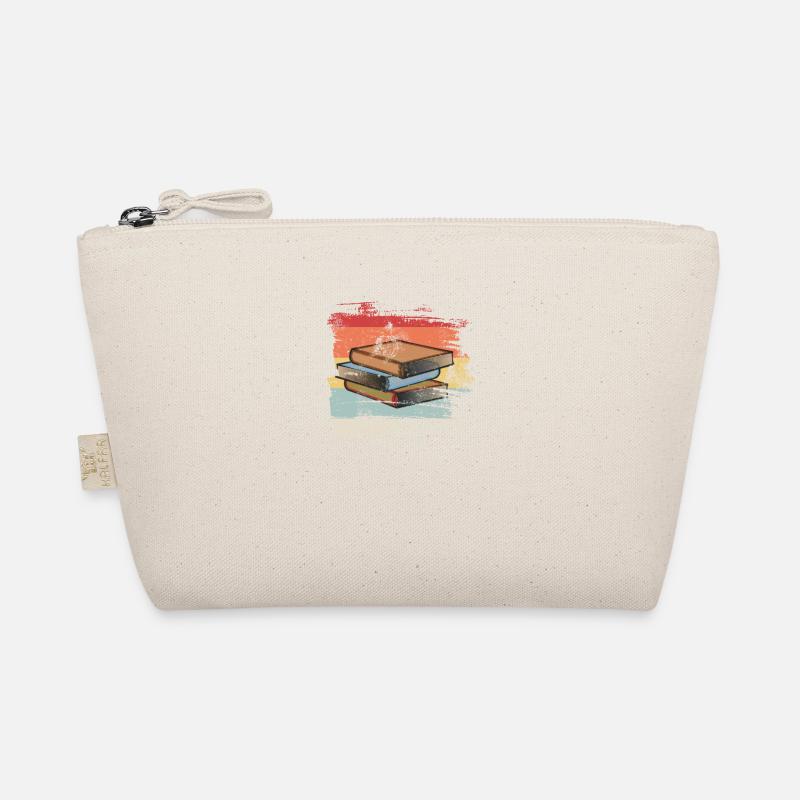 Retro Book Organic Pouch