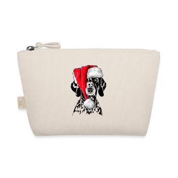 Père Noël allemand à poil court Joyeux Noël Wilsigns - Trousse biologique - nature - Devant