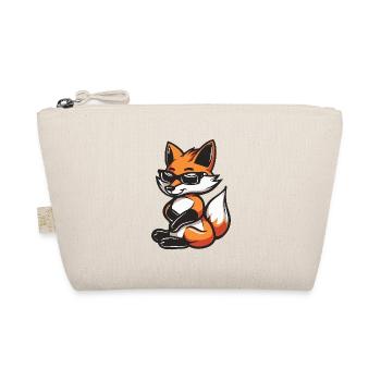 Fox Cool Comic - Organic Pouch - nature - Front