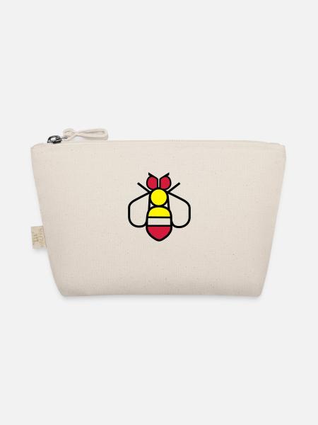 Bee - Organic Pouch - nature - Front