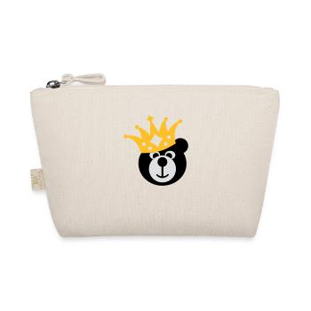 BEAR with KRONE - Organic Pouch - nature - Front