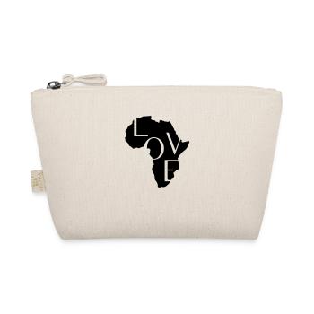 LOVE AFRIKA AFRICA - Bio-Täschchen - Natur - Vorne