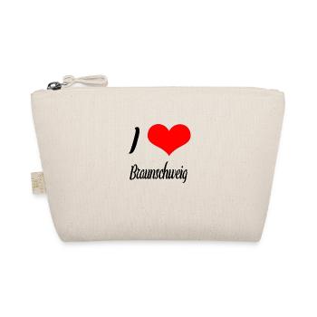 I love Braunschweig - Bio-Täschchen - Natur - Vorne