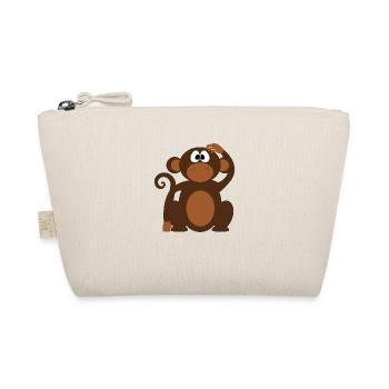 Monkey collection - Organic Pouch - nature - Front