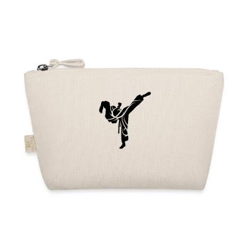 Martial arts female eu - Organic Pouch - nature - Front