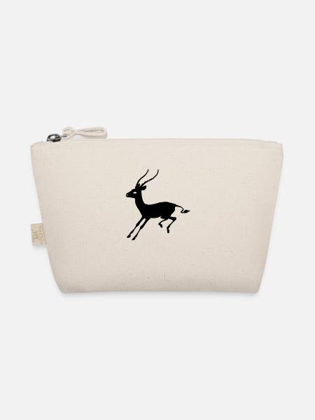 Gazelle - Organic Pouch - nature - Front