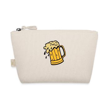 Bier Bier verre22032 - Bio-Täschchen - Natur - Vorne