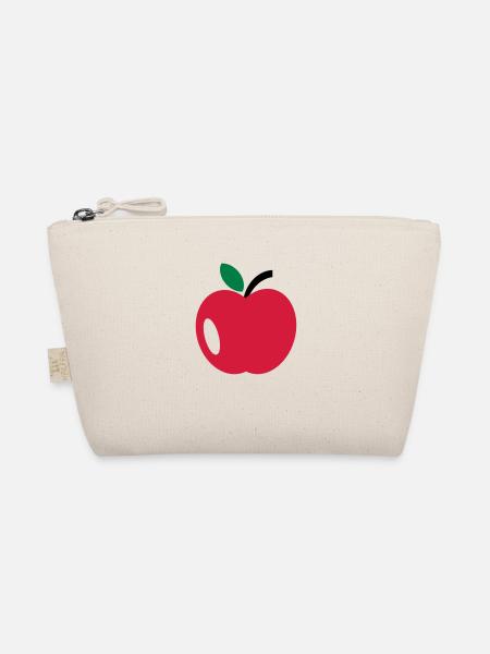Apfel - Bio-Täschchen - Natur - Vorne