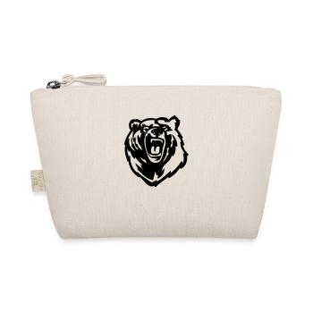 roaring_bear - Bio-Täschchen - Natur - Vorne