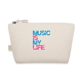 music is my life - Trousse biologique - nature - Devant